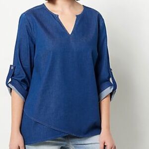 Kim Gravel Denim Shirt.